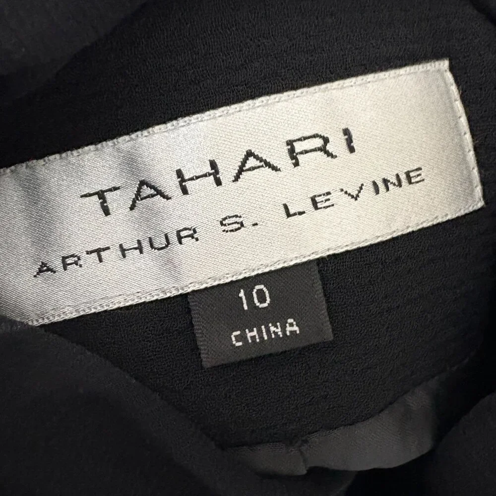 Tahari Arthur S. Levine Suit Skirt Black Size 10 - Picture 7 of 7